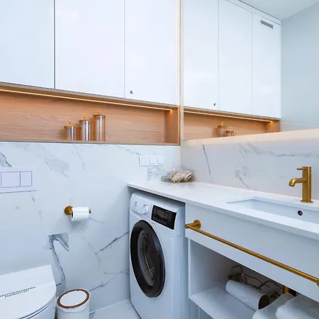 Luxury Riverside With Netflix, Primetv, Ev Parking And 1gbps Wifi * Wroclaw